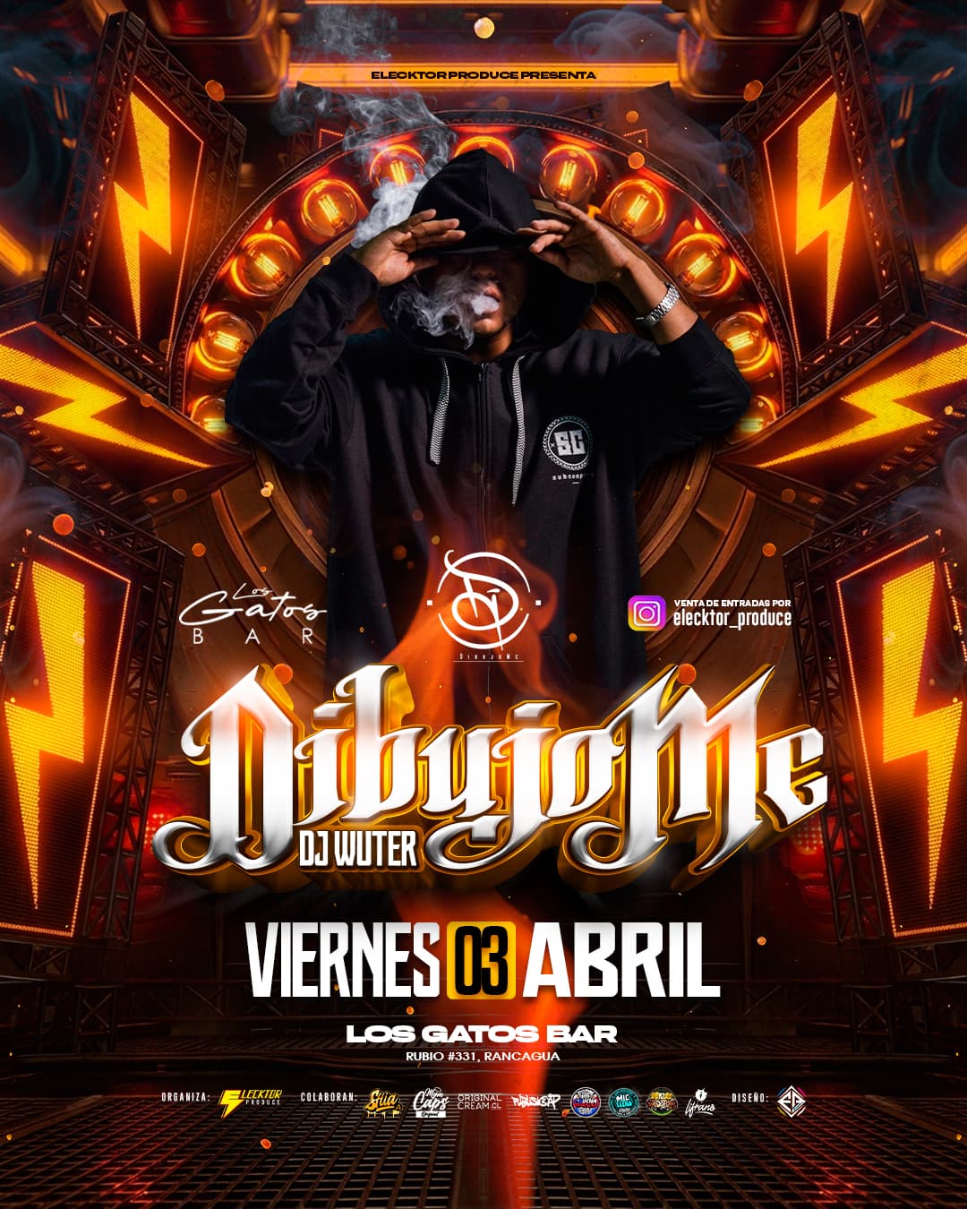 Dibujo MC & Dj Wuter en Rancagua image}