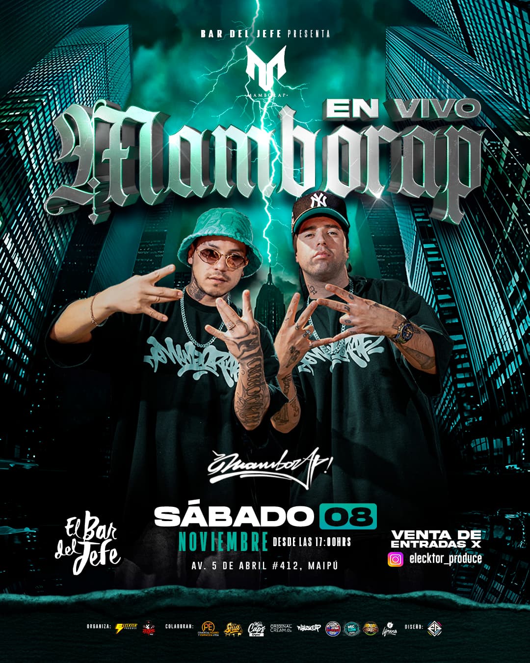 Mamborap en El Bar del Jefe Maipú image}