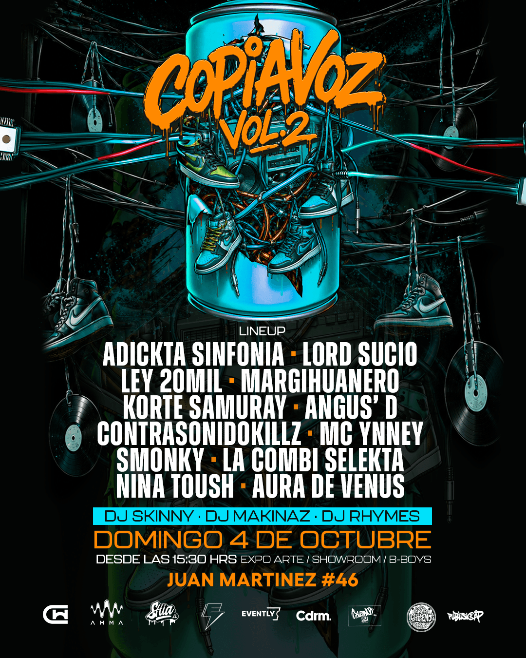 COPIAVOZ HIP-HOP FEST OCTUBRE 2026🔥 image}