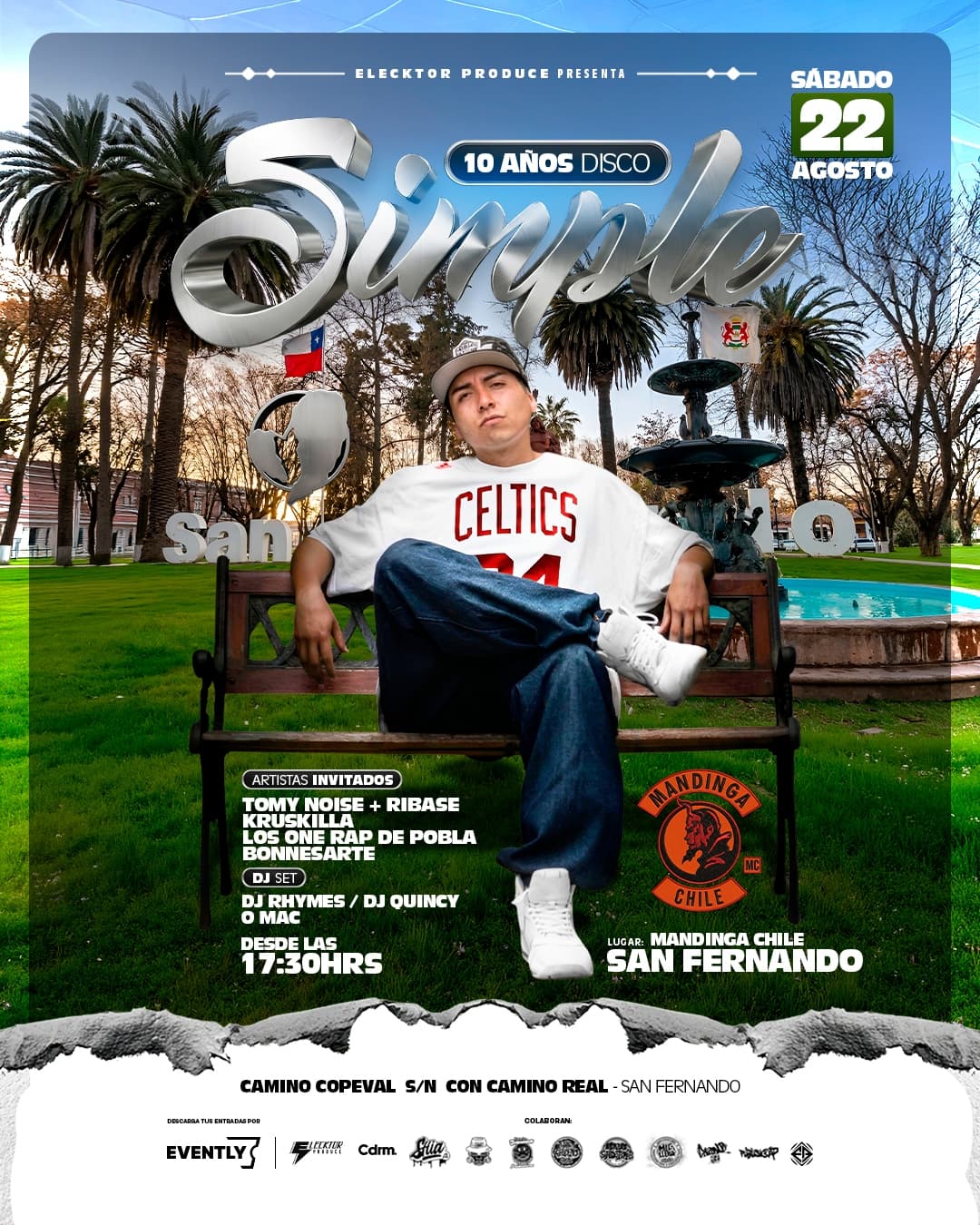 SAN FERNANDO | GRAFY 10 AÑOS DISCO SIMPLE image}